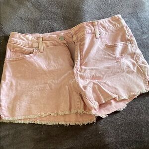 Pink Denim Women's Shorts